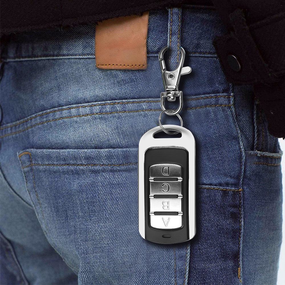 2024 Multi-Frequency 280-868MHz Clone Multi-Brand Garage Door Remote Control Door Control For 433.92MHz Fixed Rolling Code