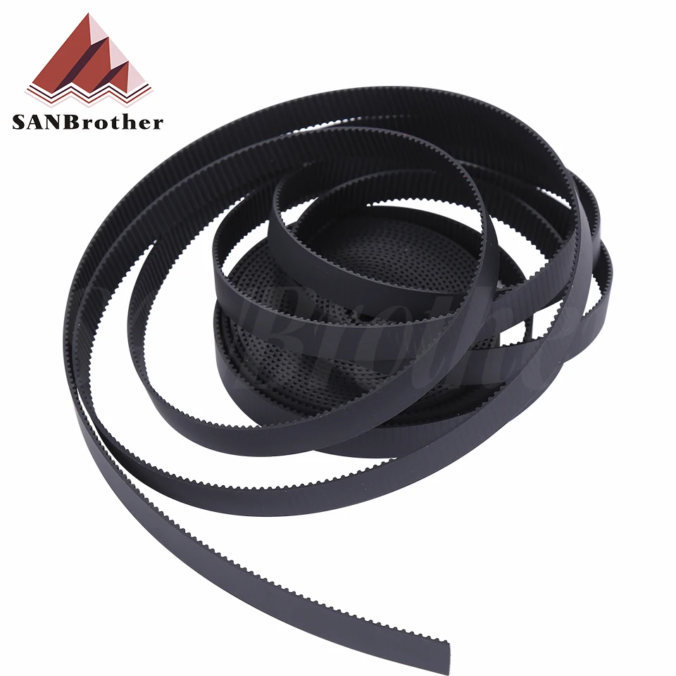 5 m/10 m // 20 m/50 เมตร/ล็อต GT2-6mm/10 มม. เปิดเข็มขัด GT2 เข็มขัดยางอะรามิดเส้นใยตัดความยาวสําหรับ 3D เครื่องพิมพ์ขายส่ง