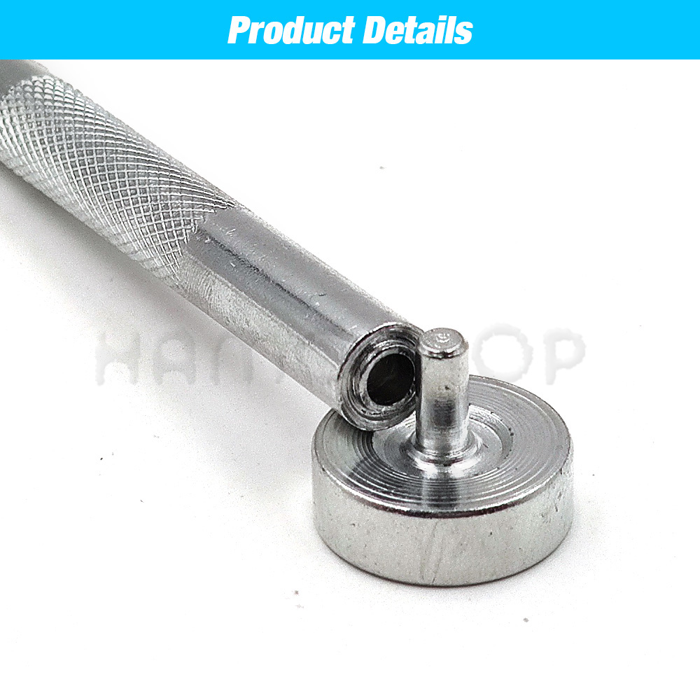 1 Bộ 2Mm-25Mm Dây Giả Công Cụ Kim Loại Grommet Khuôn Dụng Cụ Lắp Đặt Grommet Thép Carbon Chất Lượng Cao DIY phụ Kiện Handmade