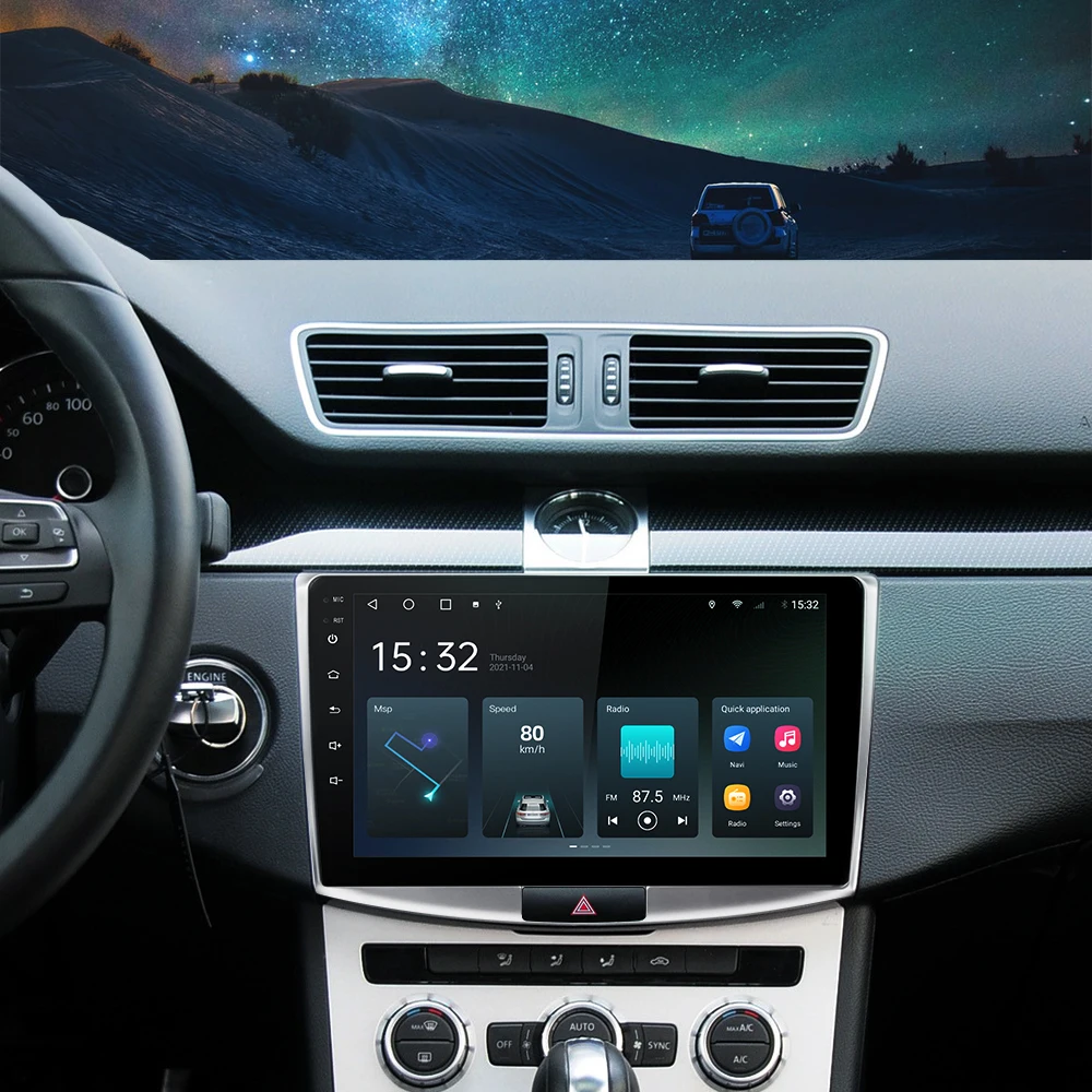 Tarifa adicional en el tema en línea para el reproductor de radio Android del coche, aplicación temática integrada, soporte válido, más interfaz de usuario para cambiar