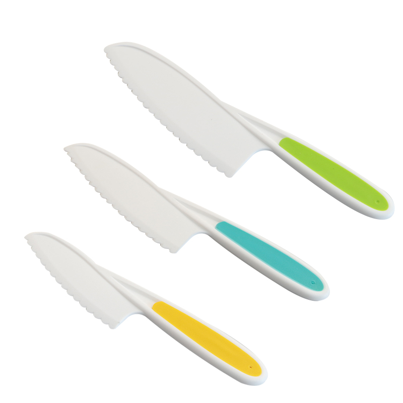 Plastic Knives set for Kids Montessori Practical Life Materials Cutting Activities Food Preparation Children's Kitchen Utensils