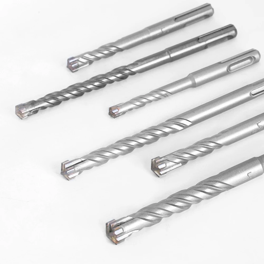 1 Máy Tính Bê Tông Mũi Khoan Bê Tông SDS Plus Mũi Chéo Đầu 4 Cắt 110Mm 160Mm Tường Gạch Khối Búa Điện nề Khoan Bits