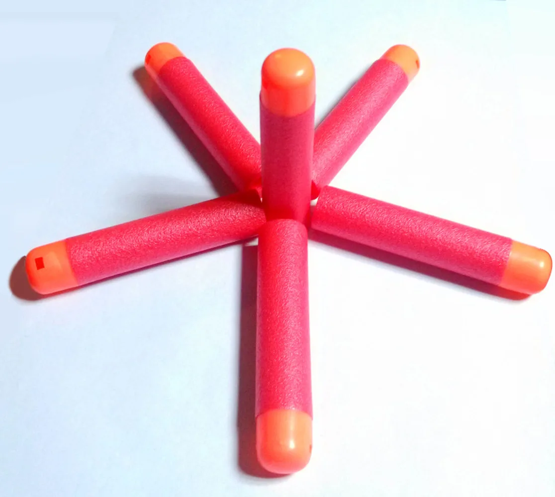 6/30/54/60pcs Mega for Nerf Sniper Rifle Darts Bullets Mega Foam Refill Darts Big Hole Head Bullets for Nerf Mega Kid Toy Gift