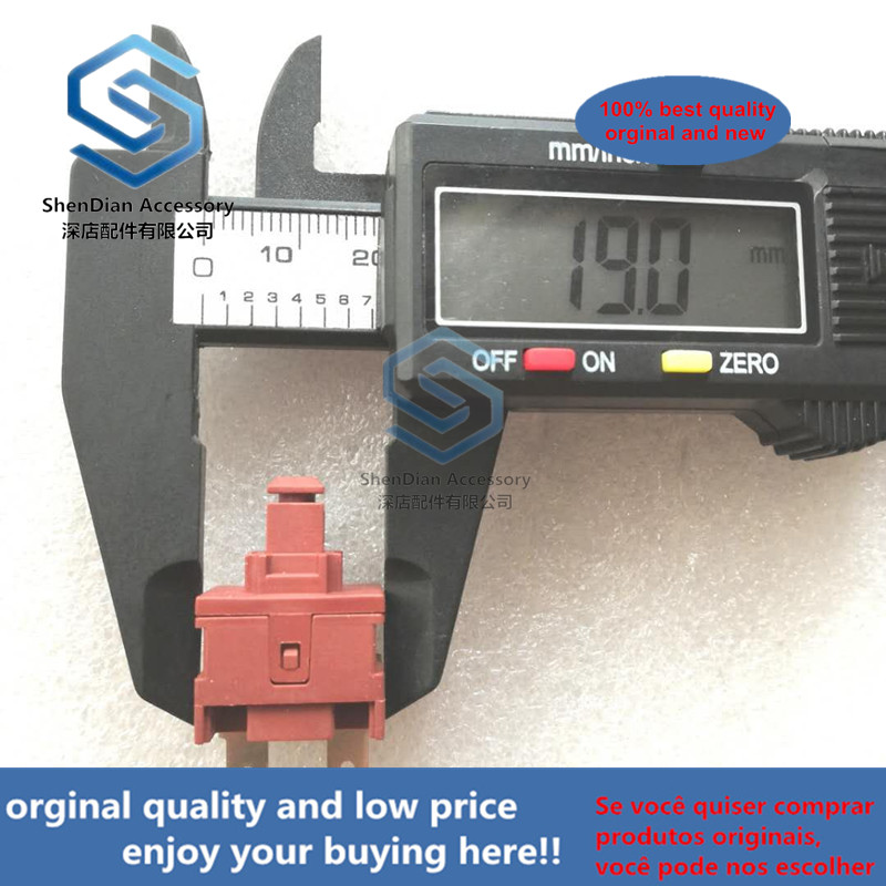 1 шт 100% новый и оригинальный NOVA водонагреватель ключ переключатель 2 ноги самоблокирующийся KAN-L5 Пылесос мощность переключатель 7.5A250V