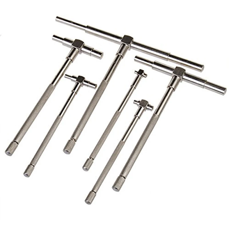 8-150Mm (5/16 "-6") kẹp Điện Thoại Đồng Hồ Đo Bộ 6 Cái Nội Bộ Đồng Hồ Đo 4 Lỗ Đồng Hồ Đo Nhanh Chóng Bên Trong Số Đo Lỗ