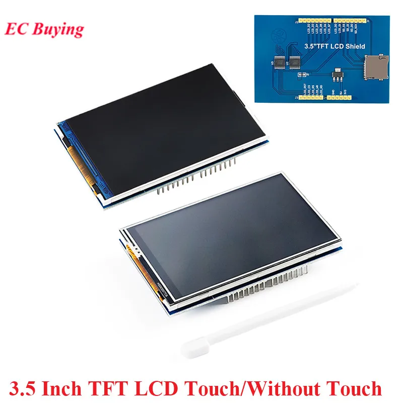 3,5-дюймовый 3,5-дюймовый TFT LCD цветной сенсорный экран дисплей модуль 480x320 Ultra HD ILI9486 привод совместимый с UNO Mega2560 для Arduino