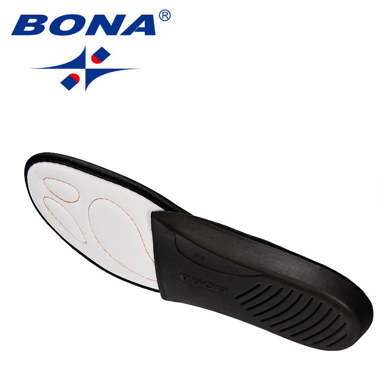 Bona-zapatilla de deporte general para hombre y mujer, cojín de alta calidad, alivio de golpes, transpirable, cómoda plantilla para aliviar el dolor en los pies