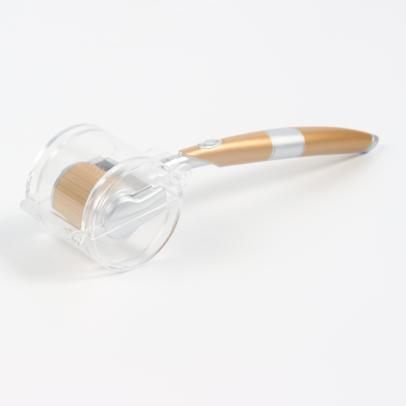 Rodillo Derma ZGTS de titanio profesional, 192 agujas para el cuidado de la cara, tratamiento para la pérdida de cabello, microagujas probadas con certificado CE