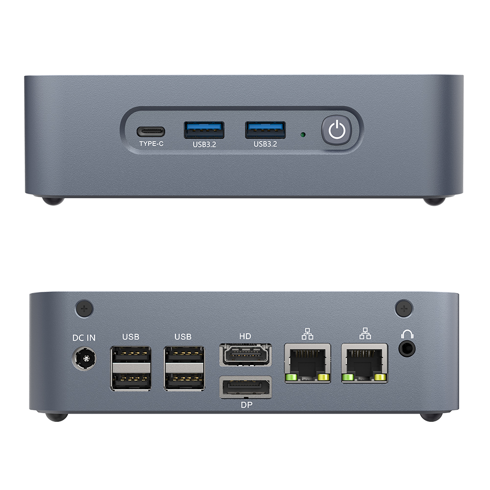 2024 AMD Mini-PC Ryzen 9 5900HX 7 5700U Windows 11 Dual LAN NVMe SSD Vega 8 Grafik-Desktop-PC Gaming-Computer Typ-C WiFi6E