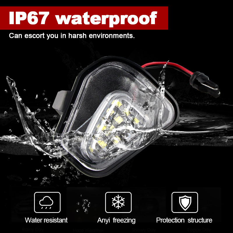Bộ 2 Xi Nhan Canbus Mặt Gương Vũng Nước Đèn Xe Volkswagen VW Passat B7 EOS CC Scirocco Jetta Hoan Nghênh Bạn Đã Đèn Gương Ánh Sáng cho Passat CC