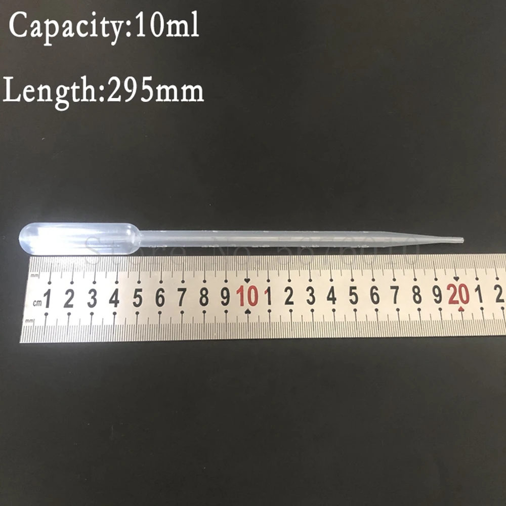 Bộ 100 Đến 500 Chiếc Phòng 0.2Ml 0.5Ml 1 2Ml 3Ml 5Ml 10Ml nhựa Pasteur Pipet Xả Clear Ống Nhỏ Giọt