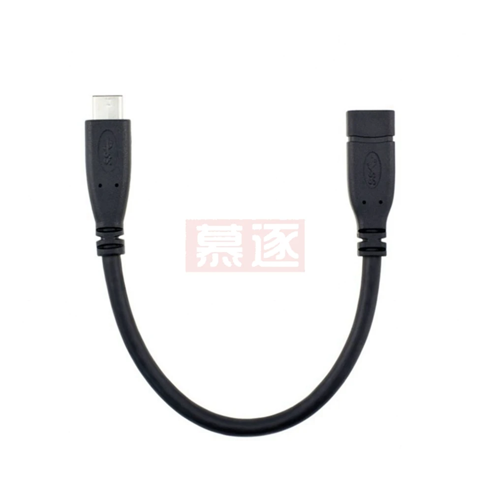 USB C Kabel Ekstensi USB 3,1 Kabel Video Data Usb-c Pria/Wanita Kabel Ekstensi Konektor Kabel Ekstensi 0,2,5 M/1M