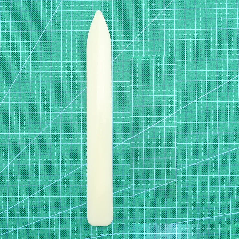 New 1pcs Trimming Leather Craft Tools Bone Folder For Leather Scoring Folding Creasing Paper Home School Handmade Accessories