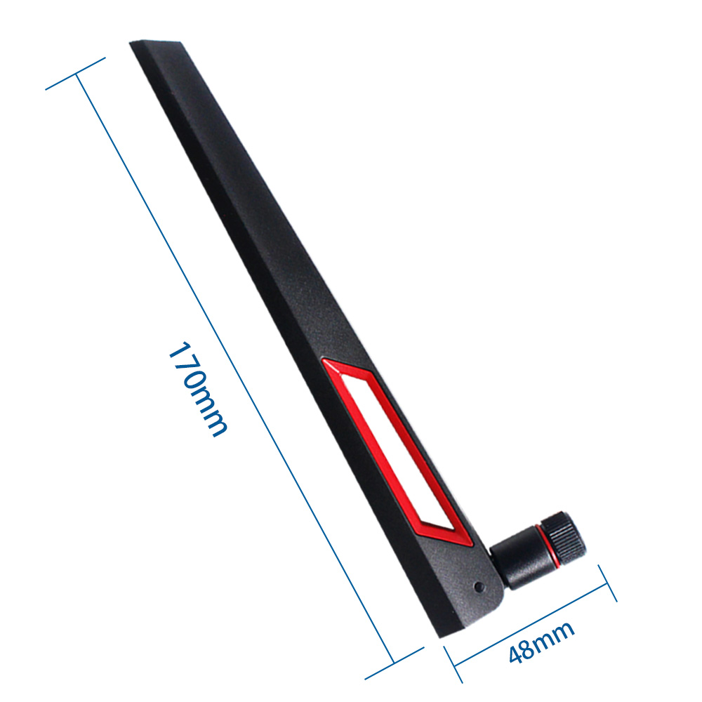 12-дюймовая двухдиапазонная Wi-Fi антенна 2,4G 5G 5,8Gh Rp Sma Mannelijke Universele Antennes Versterker Wlan Router Antenna Booster