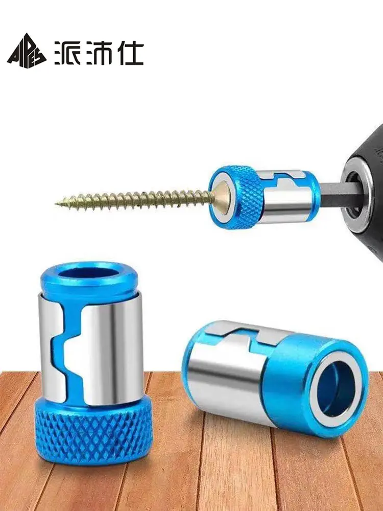 Đa Năng Vòng Nam Châm Cho 6.35Mm 1/4 "Mũi Nam Châm Mạnh Mẽ Nhẫn Mạnh Magnetizer Điện Tua Vít Bit