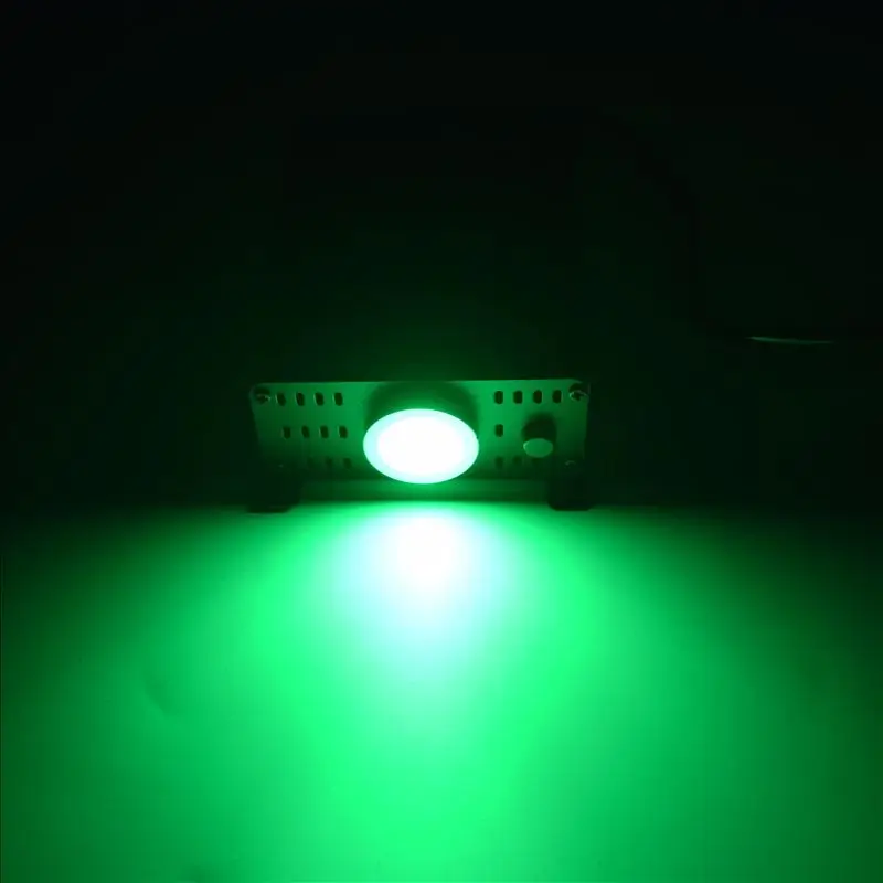 1X ความสว่างสูง RGB LED 16W เครื่องยนต์ไฟเบอร์ออปติกพร้อมรีโมทคอนโทรล RF 24key