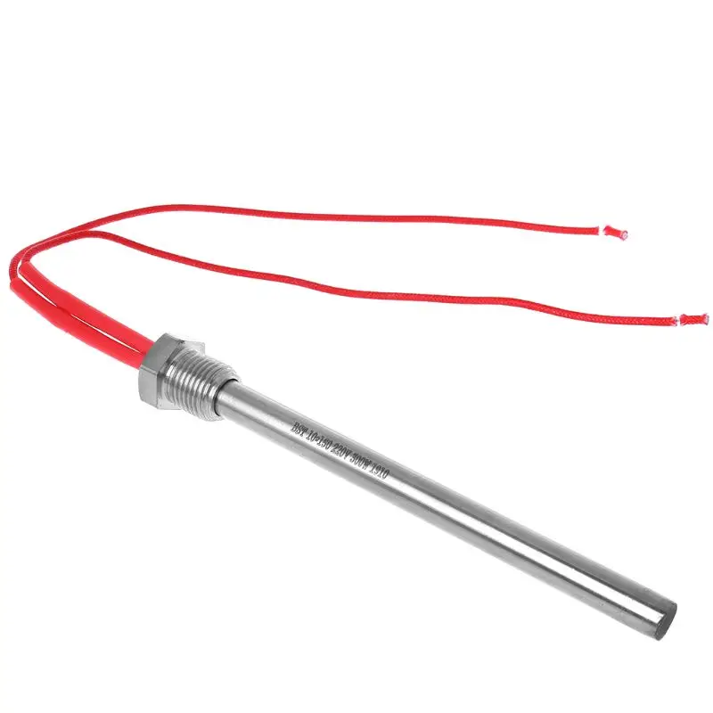 350W 220V Đánh Lửa Đánh Lửa Nóng Thanh Gỗ Viên Bếp 10*140/150/170 Mm M16 * 1.5 L69A