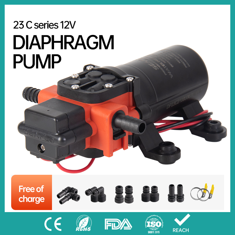 SEAFLO 40 PSI 12V Bomba de água marinha Bomba de diafragma Acessórios para barcos Chuchas Banheiros