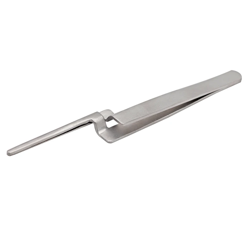 1 Đồng Hồ Thép Không Gỉ Nha Khoa Occlusal Giấy Nhíp Cong Cắn Articulating Giấy Kìm Chỉnh Nha Forcep Cho Răng Dụng Cụ Chăm Sóc
