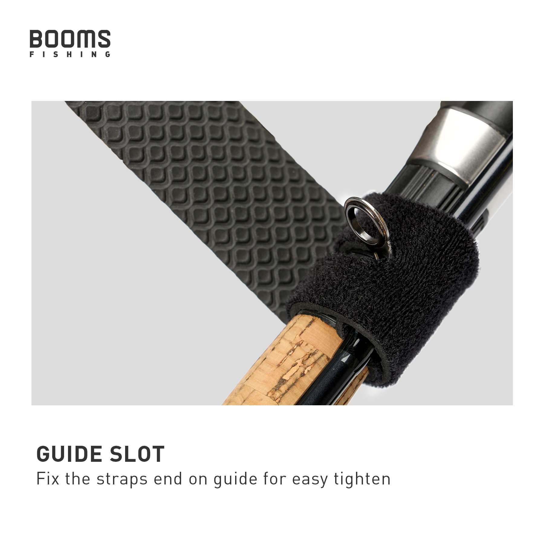 Booms Câu Cá RS3 Dụ Cần Câu Cá Giá Đỡ Dây Dây Cần Buộc Treo Áo Bọc Câu Hộp Dụng Cụ Hộp Phụ Kiện
