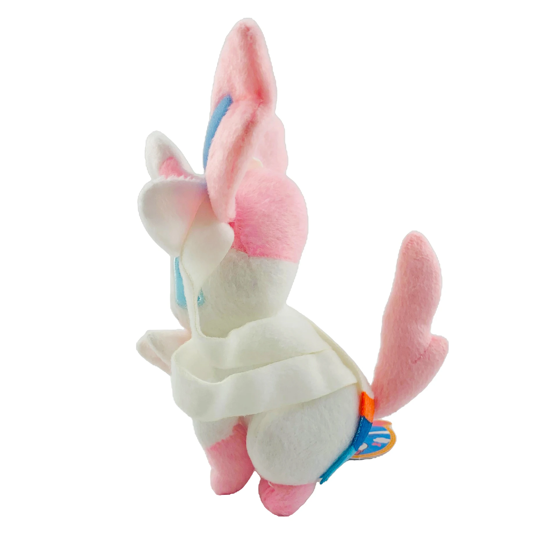 24Cm Pokemon Sylveon Eevee Sang Trọng Búp Bê Đồ Chơi Nhồi Bông Kawaii Màu Hồng Cổ Tích Quốc Mã Tiền Đồ Trang Trí Quà Tặng