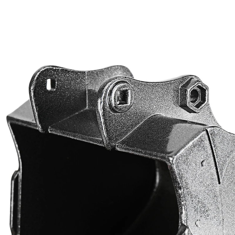 Secchio di simulazione in metallo 550 580 per HuiNa 550 580 1550 1580 escavatore RC Car Toys 1/14 RC Car Parts