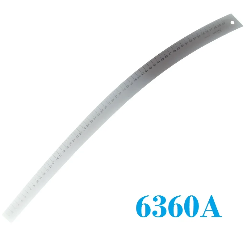 Metal Patchwork Rulers for Fashion Design Metric System Sewing Curve Ruler Garment Rulers for Patchwork Cutting Ruler