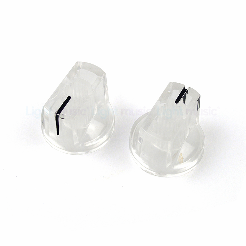 6Pcs Multi Farbe Flet Kopf Gitarre Pedal Knopf Elektrische Gitarre Topf Potentiometer Knöpfe Gitarre Zubehör