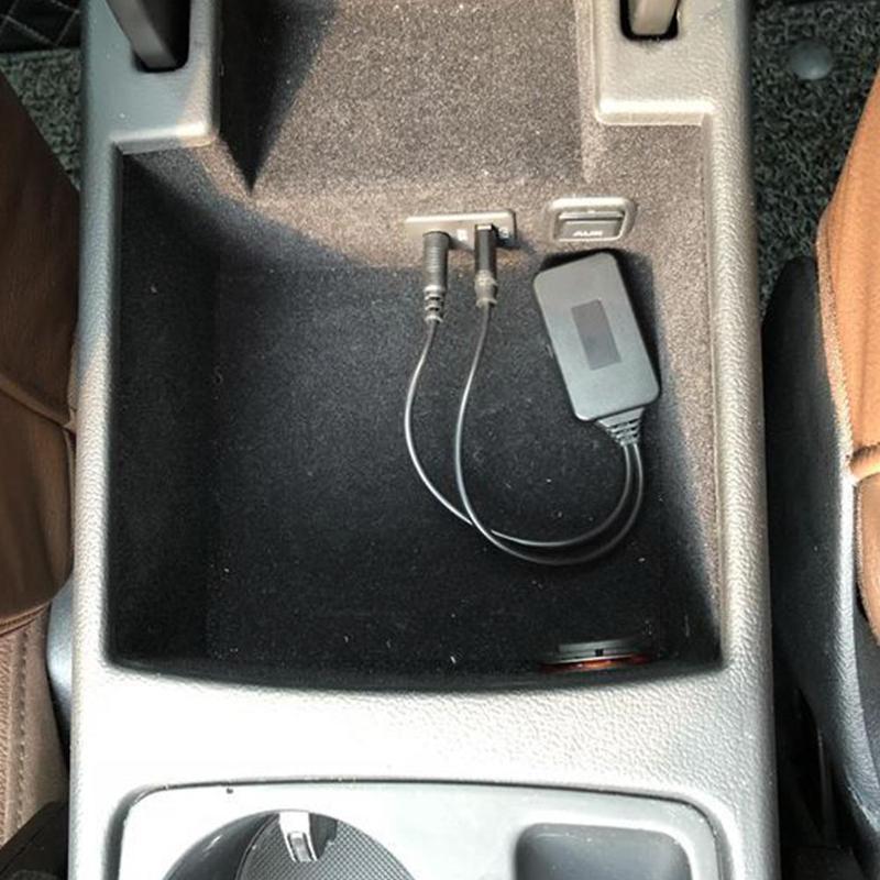 1 Chiếc Radio Bluetooth Cáp Đa Năng Ô Tô Xe Aux Bluetooth Âm Nhạc Thu Âm Thanh Adapter Sạc Cho Xe BMW E90 E91 e92 C1F1
