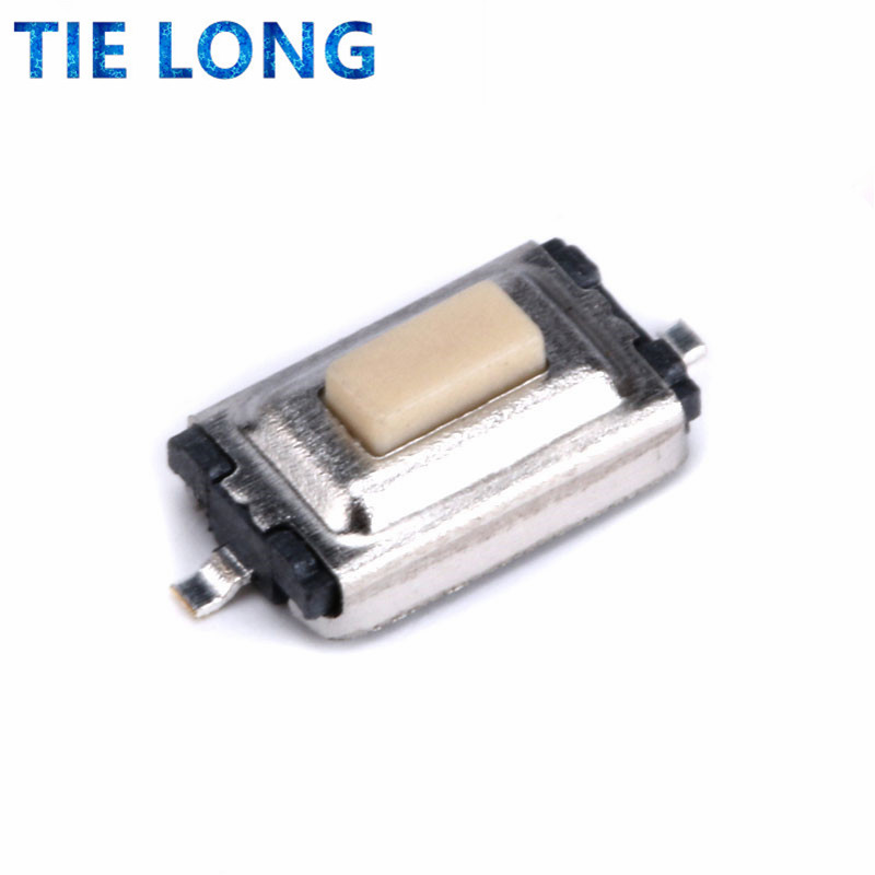 TIELONG 50 stücke SMT 3*6*2,5 MM Taktile Takt Push Button Micro Schalter Momentary 2 Pins 3x 6x 2,5 H
