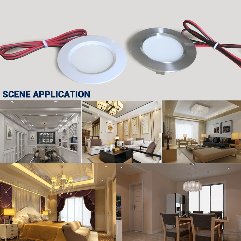 Mini-Downlight, LED, 12 V, ultradünn, 3 W, 5 W, 7 W, eingebetteter kleiner Strahler, Decke, Küche, Badezimmer, Spiegel, Scheinwerfer, integrierte Strahler