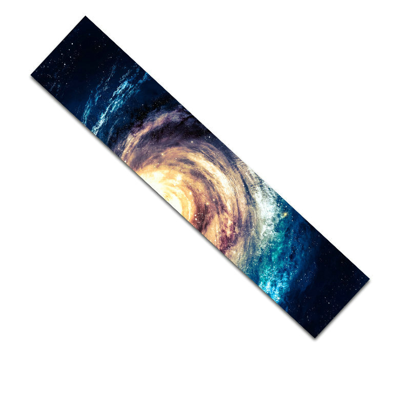 Protective Dancing Longboard Griptapes Long Board Grip Tape Skateboard Griptapes Anti-Slid Sandpaper Colorful Graphic Deck 122cm