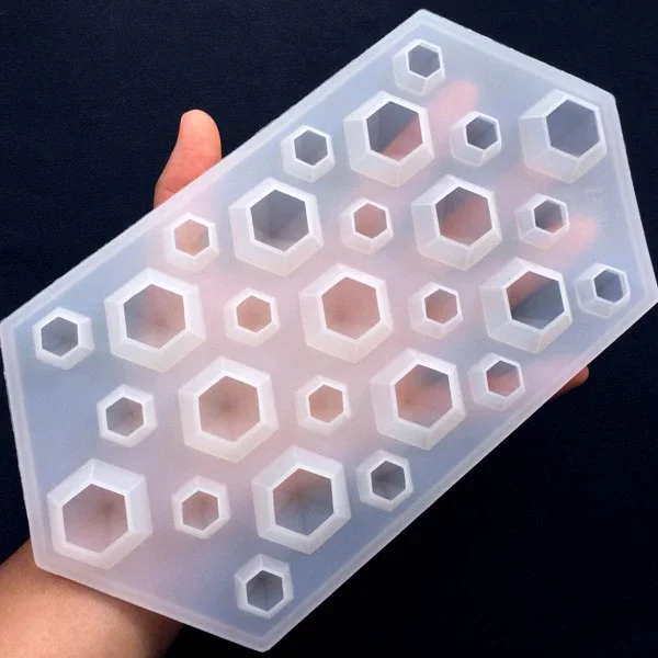 Lớn 3D Kim Cương Khuôn Silicon Mềm Mại Rõ Ràng Khuôn Nhựa Chống UV Khuôn Mẫu Kawaii Thủ Công Tiếp Liệu Khuôn Silicon Chất Lượng Cao Trang Sức Khuôn