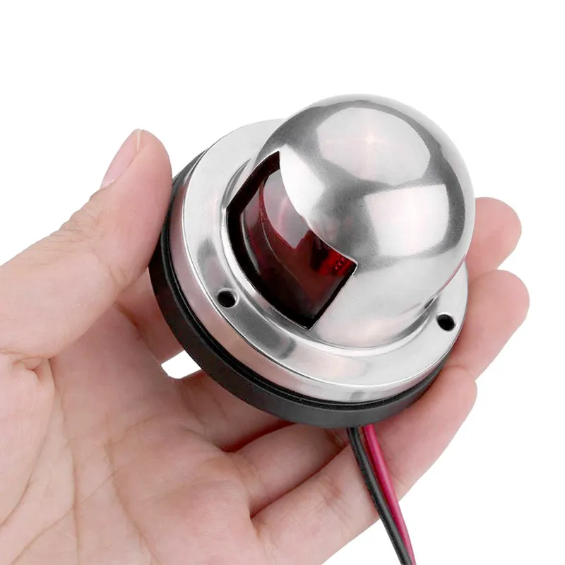 1 Chiếc SU304 Thuyền Dẫn Đường 12V 24V Mềm Du Thuyền Mạn Phải Và Cổng Xanh & Đỏ LED Chống Thấm Nước