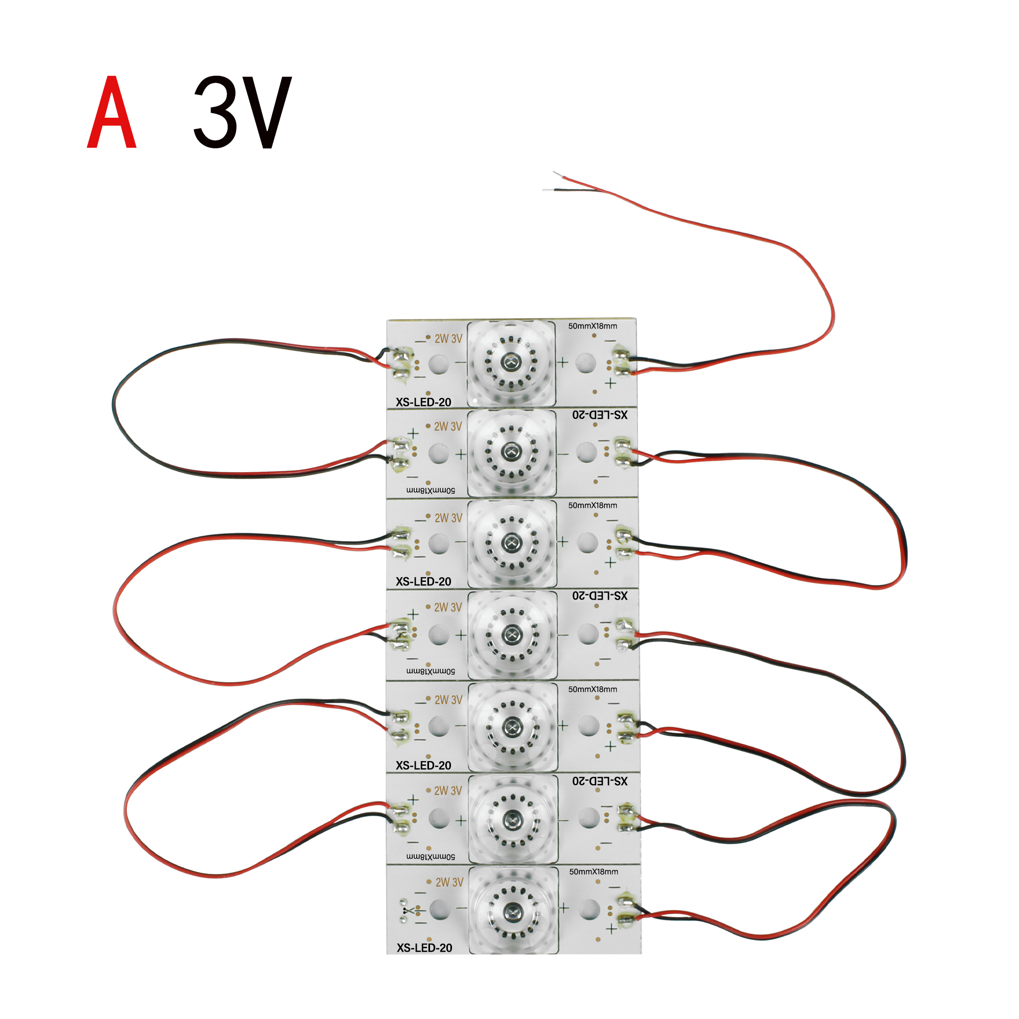 25 lote 175 peças novo para 20-120 polegadas 3v 6v lcd tv smd contas de lâmpada com lente óptica fliter led reparação de tv