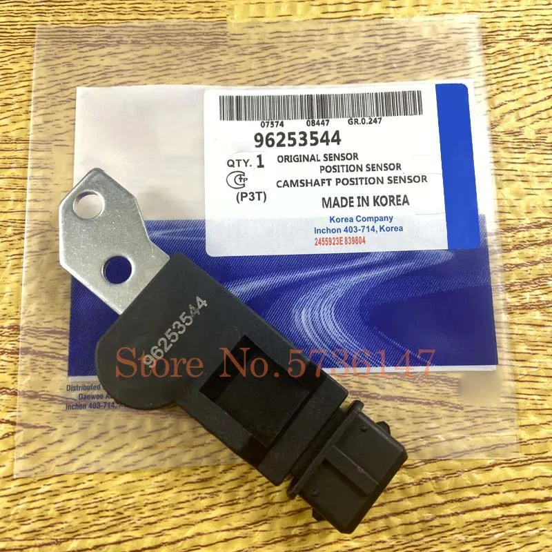 Genuino No. : 96253544   Sensor de posición del árbol de levas compatible con Chevrolet Aveo Aveo5 Curze Lacetti Rezzo Tacuma Pontiac Wave Daewoo