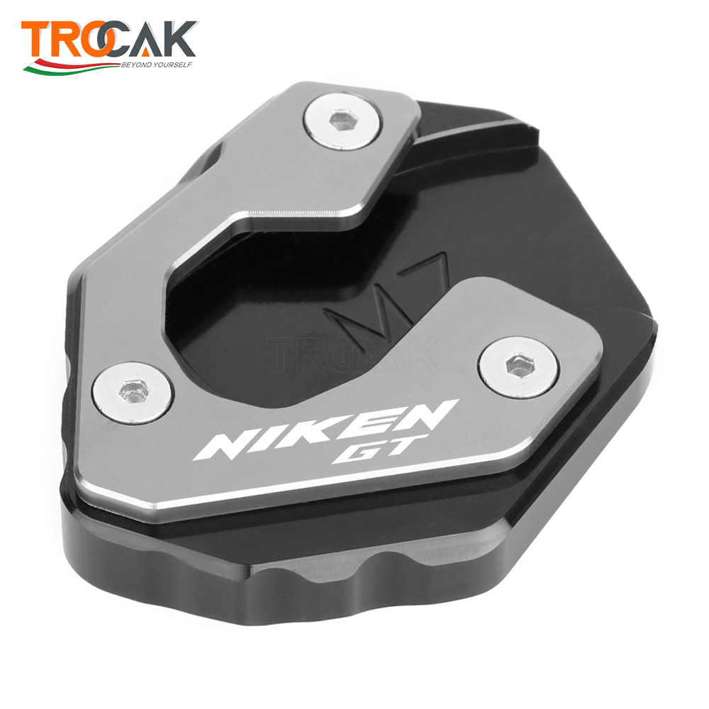 CNC sepeda motor Kickstand pijakan kaki samping bantalan dukungan pelat untuk YAMAHA NIKEN 2018-2022 NIKEN GT 2019 2020 2021 2022