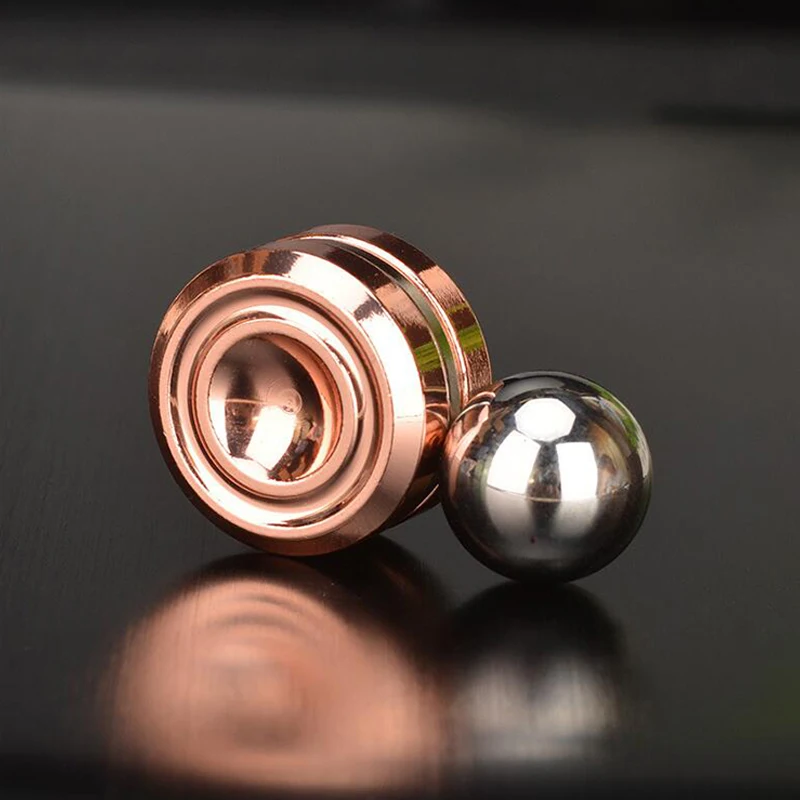 โลหะแม่เหล็ก Gyroscope Simple Magic เด็กปริศนาของเล่นปลายนิ้วของเล่น Decompression Fidget MINI Satellite ผู้ใหญ่ของขวัญ