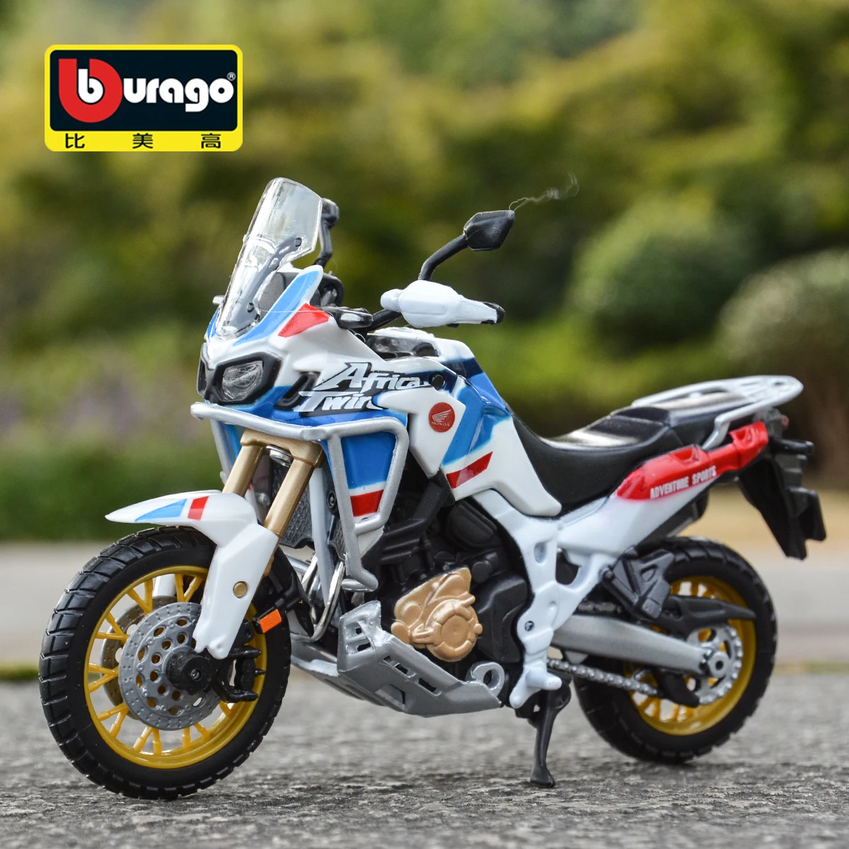 Bburago 1:18 Honda Africa Twin Adventure статические литые автомобили Коллекционные хобби модель мотоцикла игрушки