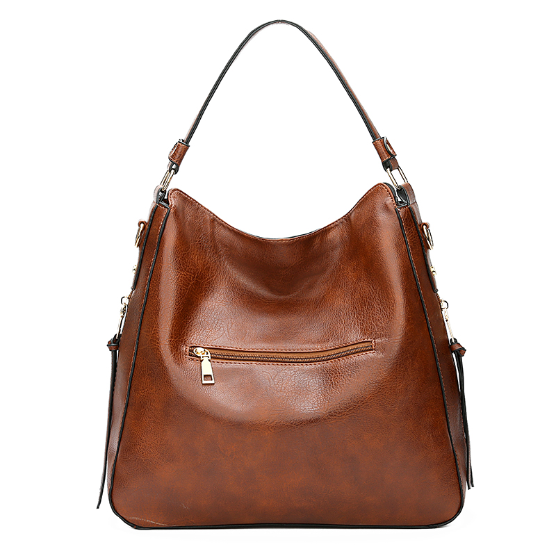 DIDABEAR Hobo Bag Leder Frauen Handtaschen Weibliche Freizeit Schulter Taschen Mode Geldbörsen Vintage Bolsas Große Kapazität Einkaufstasche