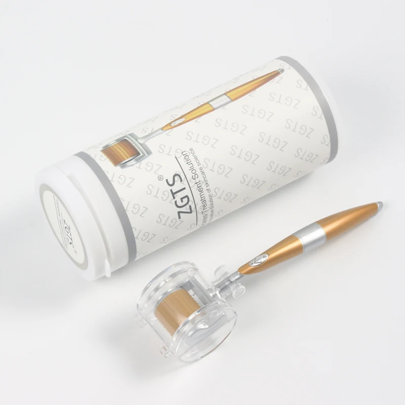 Tóc Chuyên Nghiệp Cây Lăn Kim ZGTS Derma Roller 192 Kim Cho Mặt Chăm Sóc Tóc-Điều Trị Mất Giấy Chứng Nhận CE Chứng Minh Micro Kim