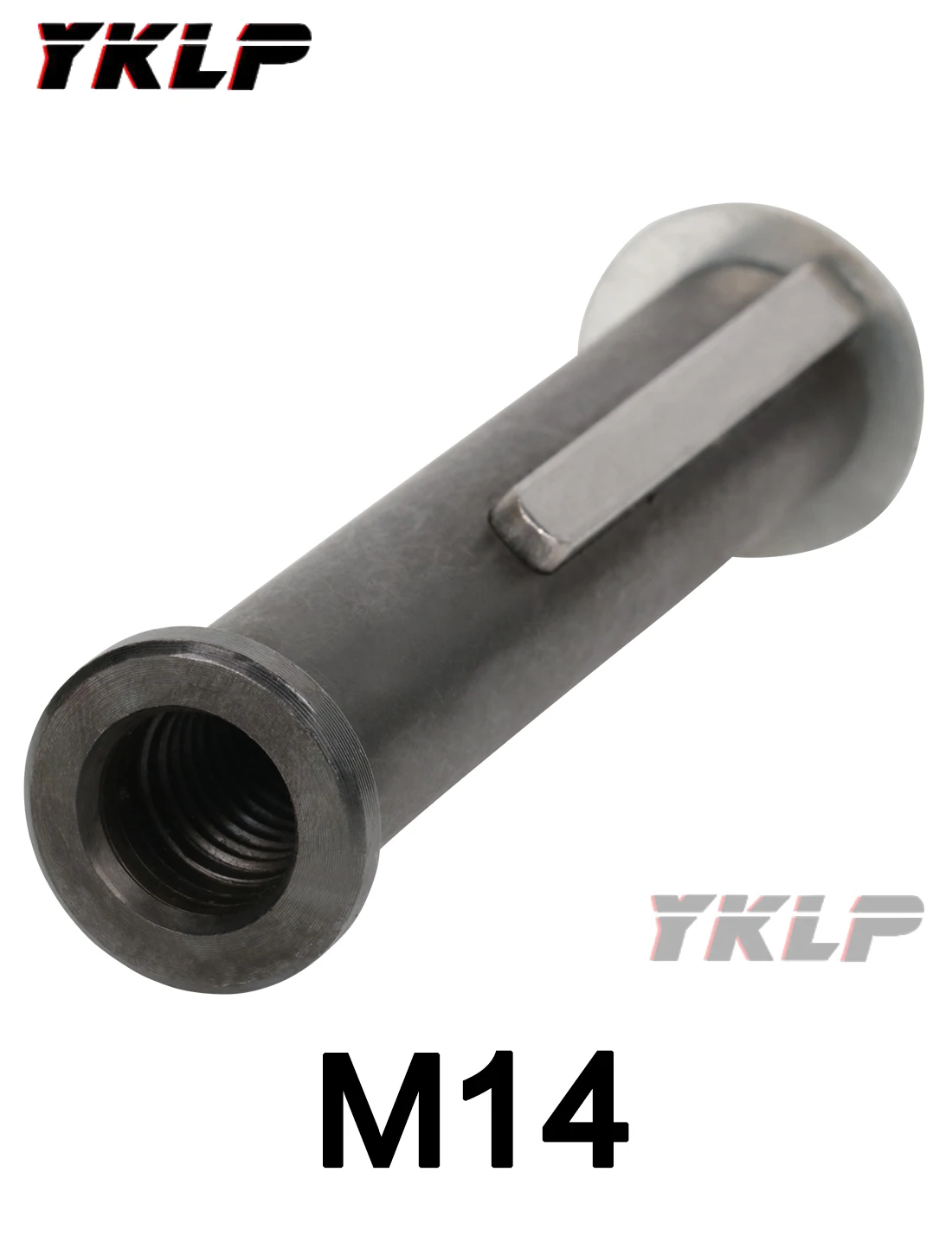 Piezas M14 para amoladora angular lineal, pulidora de 100mm x 19mm, varilla de conexión de eje de rueda de pulido utilizada en amoladora angular búlgara