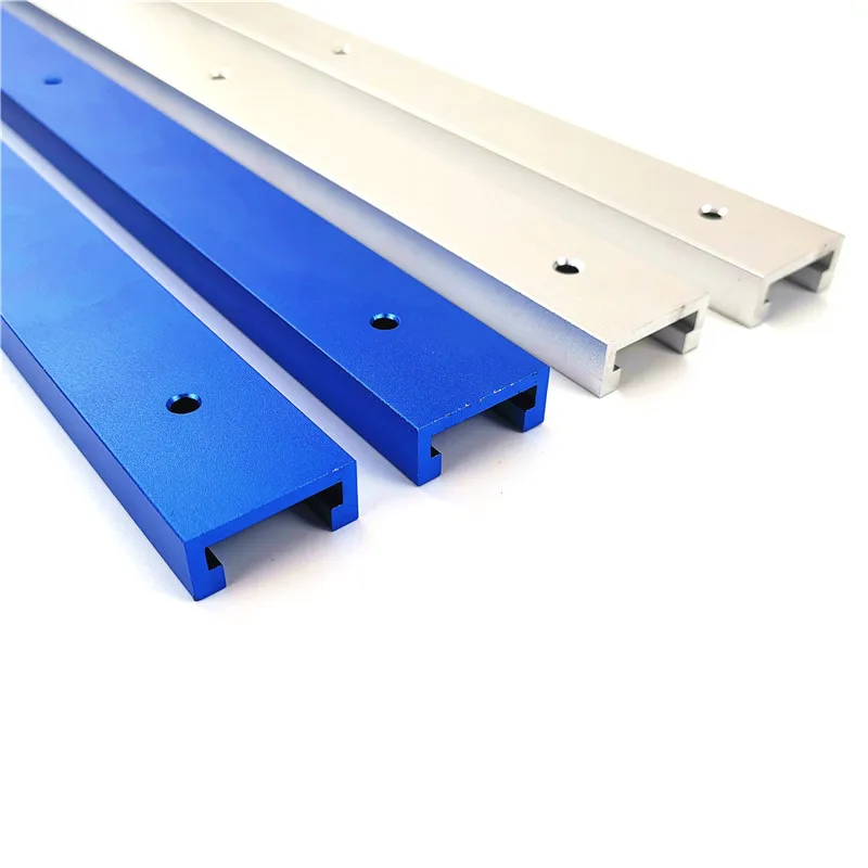 300-800Mm Houtbewerking T-Sleuf Verstekspoor Aluminium T-Track Verstek Spoor Spoor Gleuf Voor Houtbewerking Werkwerkbank Gereedschap