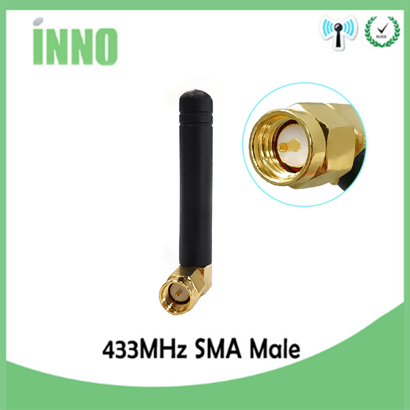 EOTH 433 MHz 315 MHz Antenne 2 ~ 3 dBi SMA männlich weiblich Lora Antene PBX IoT Modul Lorawan Signalempfänger Antena Mini schwarze Antenne