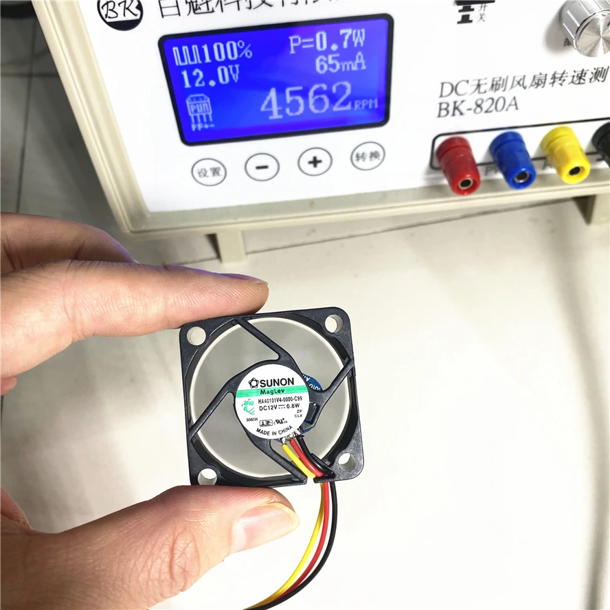 SUNON Maglev 4010 40 мм 40x40x10 мм охлаждающий вентилятор 4 см HA40101V4-0000-c99 DC12V 0,8 Вт для 3D-принтера North Bridge Chip Fan 3pin