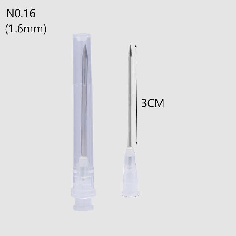 25 Con Sắc Nét Kim Chỉ Đóng Gói Riêng Lẻ 16/18G/20/21/22/23/25/26G Keo Đựng Dụng Cụ