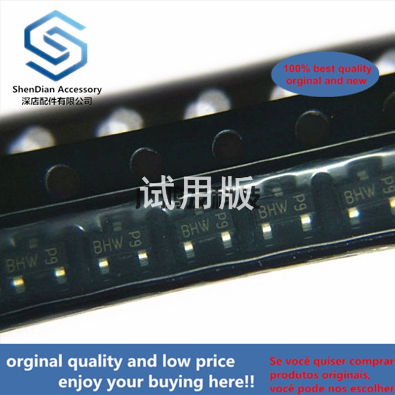 10 Chiếc 100% Orginal Mới BCX71H PNP Transistor Lụa BHW Miếng Dán SOT-23