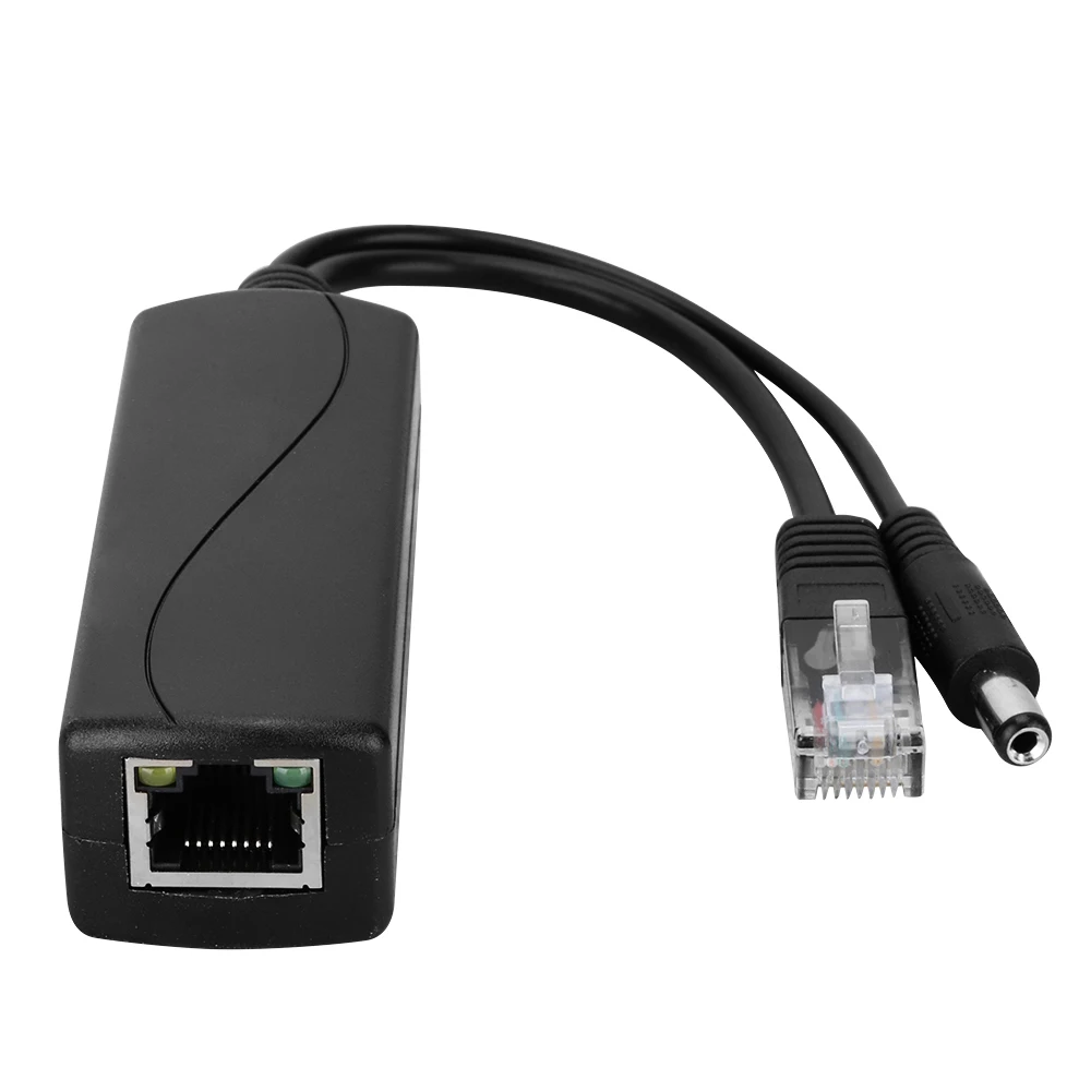 HKBTM Gigabit PoE Splitter Micro USB/Typ-C/DC Power over Ethernet für IP-Kamera/Raspberry PI/Sensecap/Bobcat
