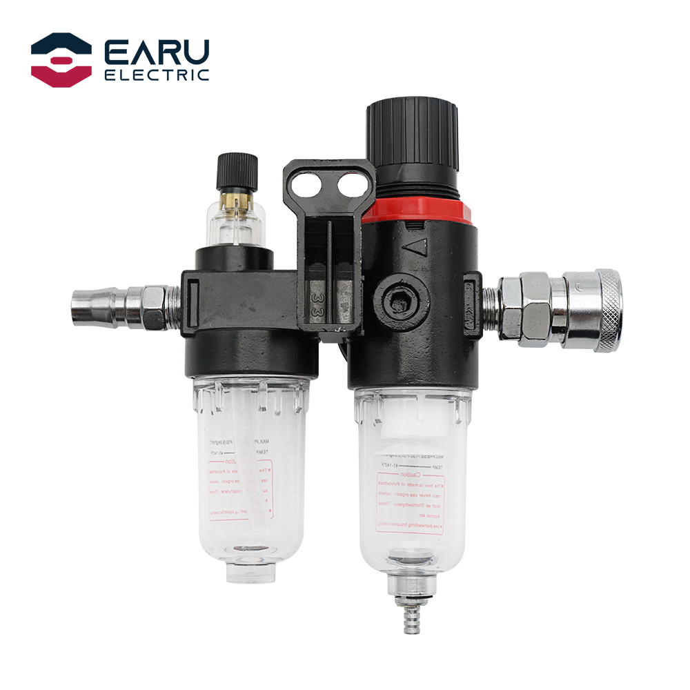 AFC2000 AFR2000 + AL2000 G1/4 Không Khí Dầu Và Nước Tách Lọc Không Khí Được Sử Dụng Để Làm Giảm van Áp Suất Điều Chỉnh