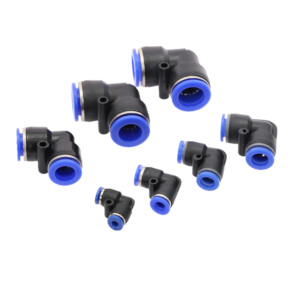 Pneumatic Fitting Tube Connector Fittings Air Quick Water Pipe Push In Hose Quick Couping 4mm 6mm 8mm 10mm 12mm PU PY PK